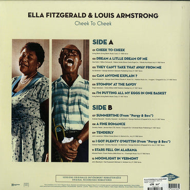 Ella Fitzgerald & Louis Armstrong - Cheek To Cheek - LP