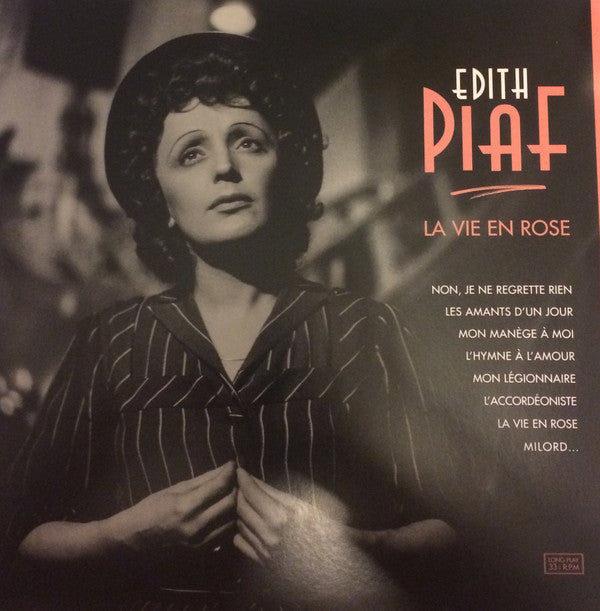 Edith Piaf - La Vie En Rose - LP