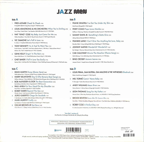 Various Artists - Jazz: Iconic Anthems by the Kings of Jazz - 2LP. Shop now online in UAE