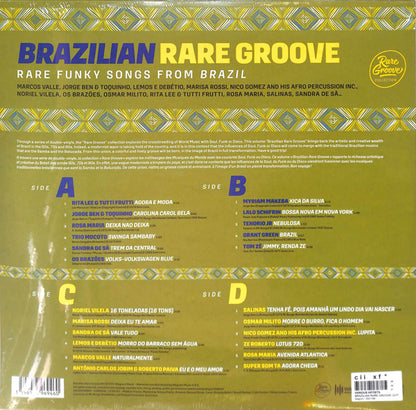 Various Artists - Brazilian Rare Groove (Rare Funky Songs From Brazil) - 2LP