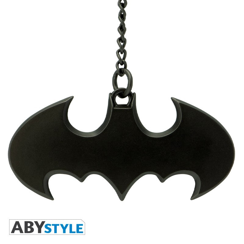 Batman Batarang Design DC Comics Licensed Black High Quality Metal 3D Keychain