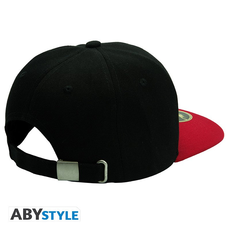 UFO Super Robot Grendizer Head Design Goldorak Licensed Black & Red Unisex One Size Fits All Snapback Cap