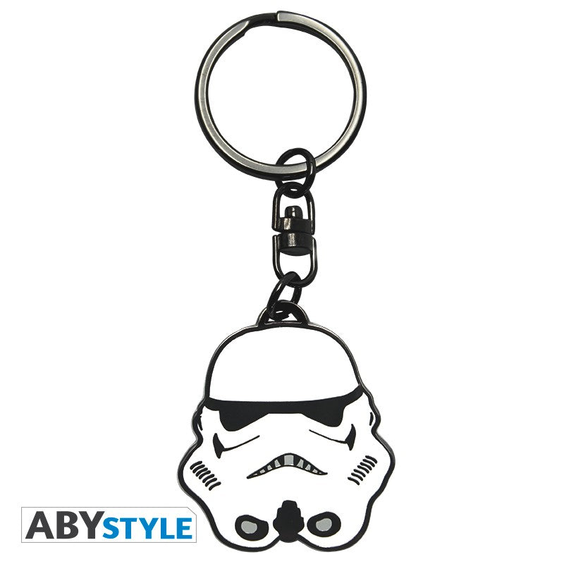 Stormtrooper Helmet Star Wars Official Licensed White High Quality Metal Keychain