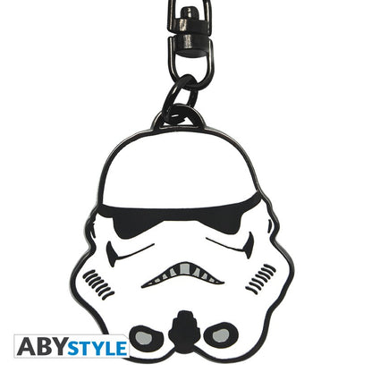 Stormtrooper Helmet Star Wars Official Licensed White High Quality Metal Keychain