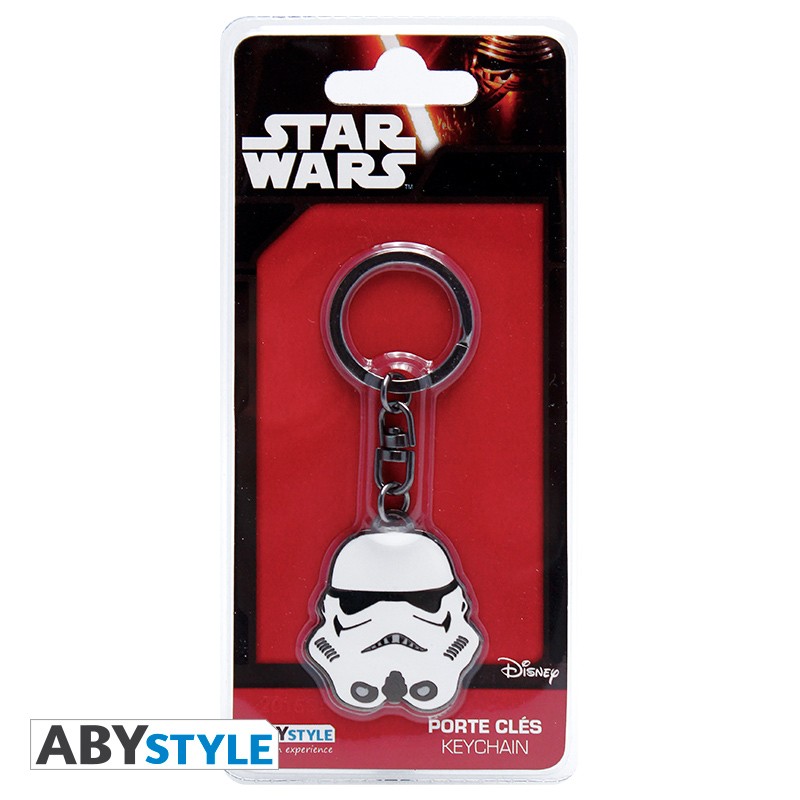 Stormtrooper Helmet Star Wars Official Licensed White High Quality Metal Keychain
