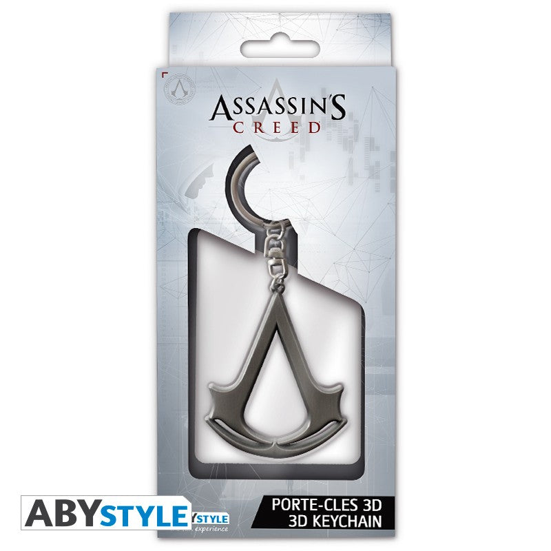Valhalla Crest Design Assasin's Creed Licensed Metallic High Quality Metal 3D Keychain