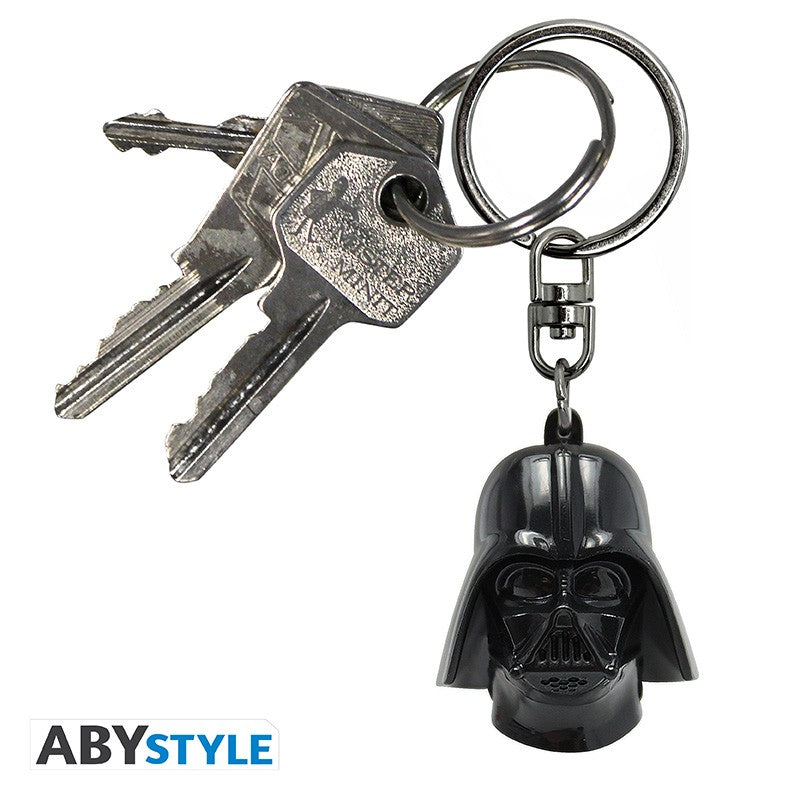Darth Vader Helmet Star Wars Official Licensed Black High Quality Plastic 3D Keychain