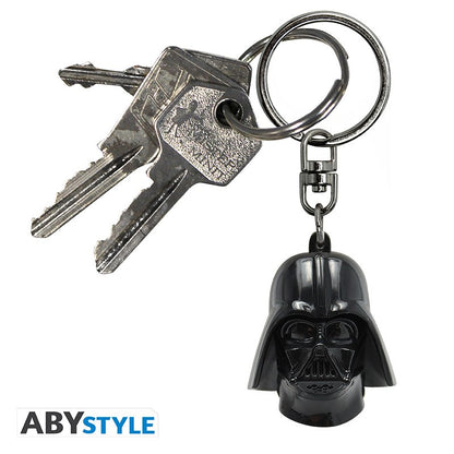 Darth Vader Helmet Star Wars Official Licensed Black High Quality Plastic 3D Keychain
