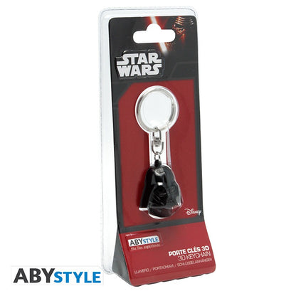 Darth Vader Helmet Star Wars Official Licensed Black High Quality Plastic 3D Keychain