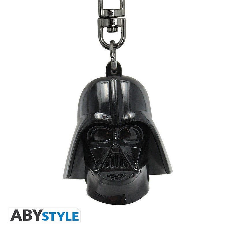 Darth Vader Helmet Star Wars Official Licensed Black High Quality Plastic 3D Keychain