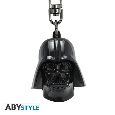 Darth Vader Helmet Star Wars Official Licensed Black High Quality Plastic 3D Keychain