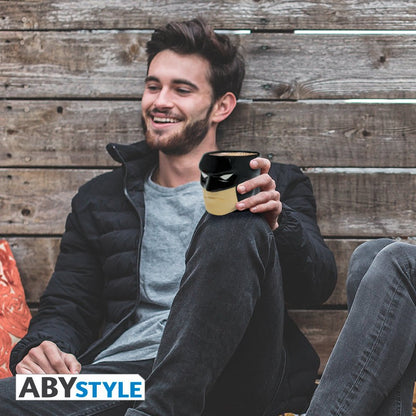 Batman Head Design DC Comics Licensed Black 300 ml Ceramic 3D Mug