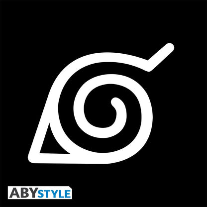 Hidden Leaf Village Symbol/Emblem Design Naruto Shippuden Licensed Black & Orange Unisex One Size Fits All Snapback Cap