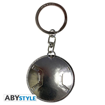 Captain America Shield Marvel Official Licensed Red/White/Blue High Quality Metal 3D Keychain