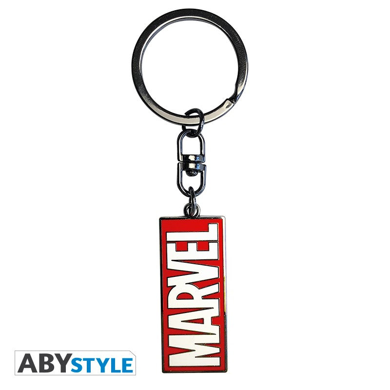 Marvel Logo Design Marvel Licensed Red High Quality Metal Keychain