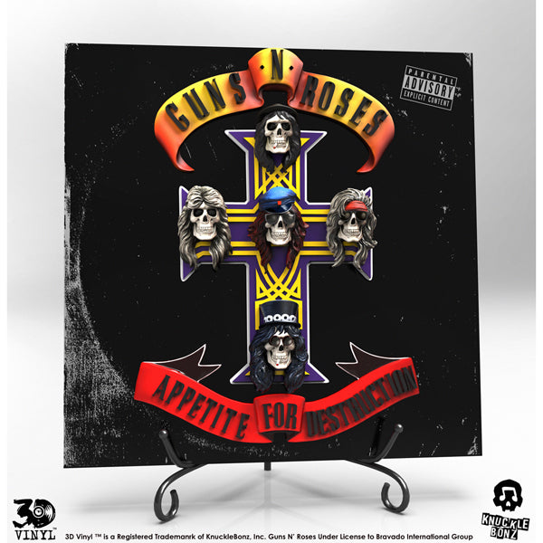 Guns N’ Roses (Appetite for Destruction) 3D Vinyl