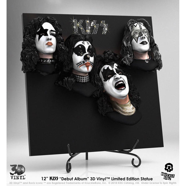 KISS (Debut Album) 3D Vinyl