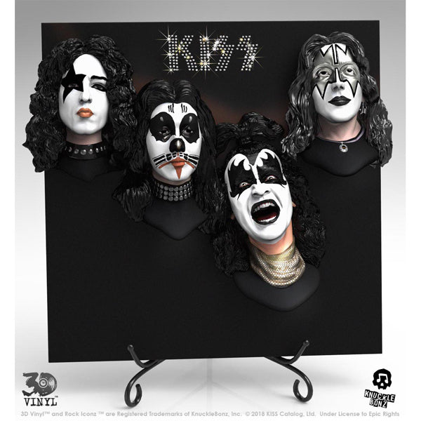 KISS (Debut Album) 3D Vinyl