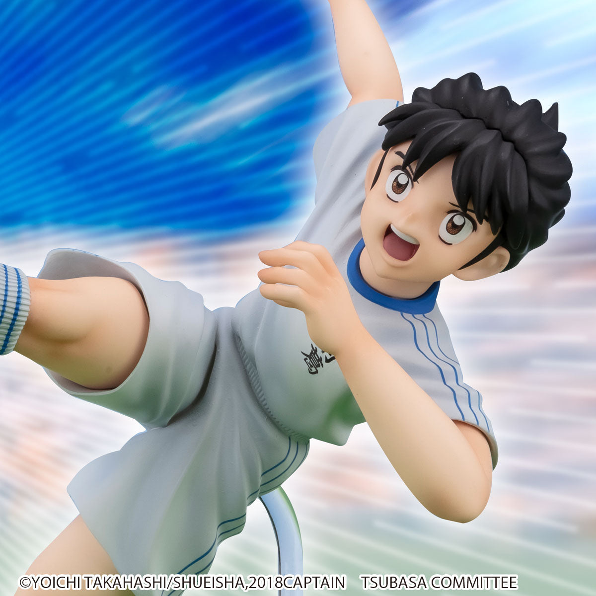 Taro Misaki Shooting Pose 13cm Figure Design Captain Tsubasa Licensed