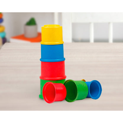 Anbac Anti-Bacterial Stackable-cup Set 8 Pieces Learning Toy