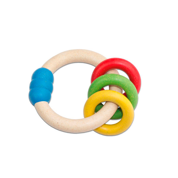 Anbac Anti-Bacterial Baby Rattle Colored Learning Toy