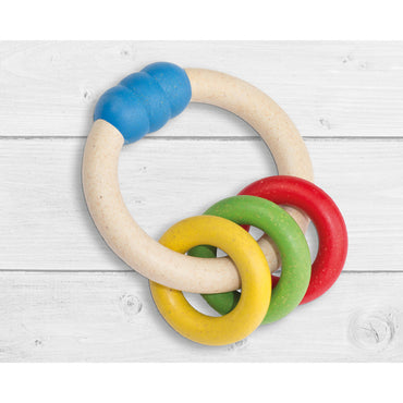 Anbac Anti-Bacterial Baby Rattle Colored Learning Toy
