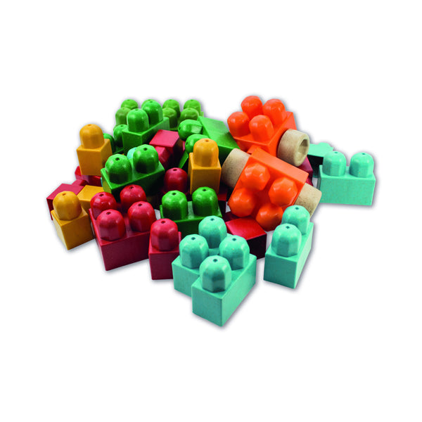 Anbac Anti-Bacterial Building Blocks 40 Pieces Learning Toy