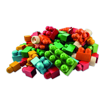 Anbac Anti-Bacterial Building Blocks 95 Pieces Learning Toy