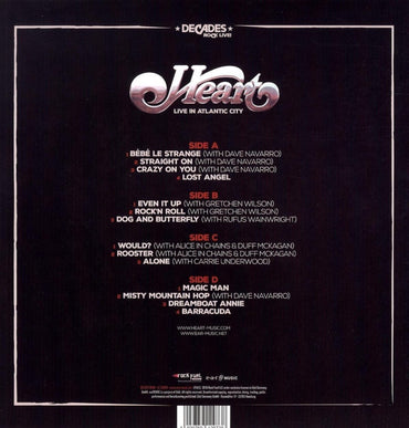 Heart - Live In Atlantic City - 2LP