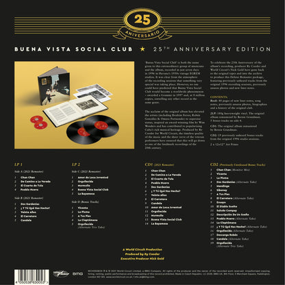 Buena Vista Social Club - Buena Vista Social Club - 2LP+2CD (25th Anniversary Edition Deluxe Bookpack)