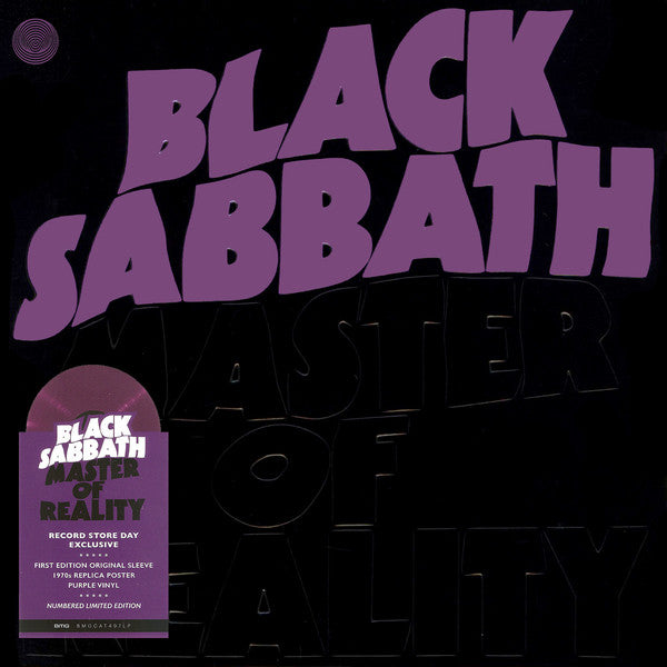 Black Sabbath - Master Of Reality - LP (Purple Vinyl)