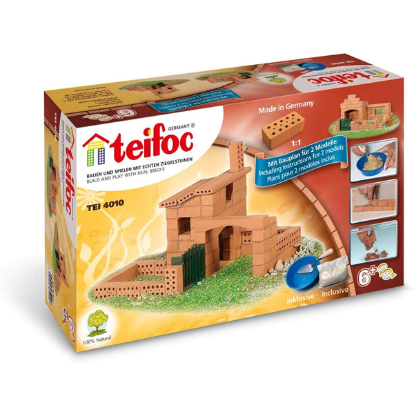 Teifoc TEI 4010 Small Cottage 85 pieces Brick Construction Kit