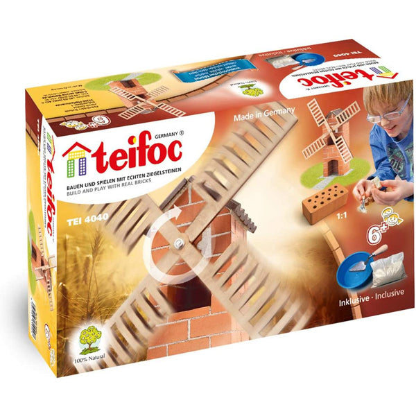 Teifoc TEI 4040 Windmill 100 pieces Brick Construction Kit