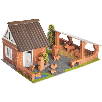 Teifoc TEI 4600 Farm House 180 pieces Brick Construction Kit
