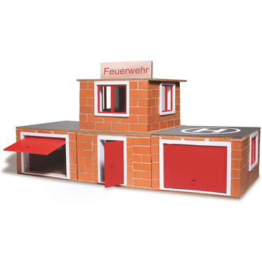 Teifoc TEI 4800 Fire Station 220 pieces Brick Construction Kit