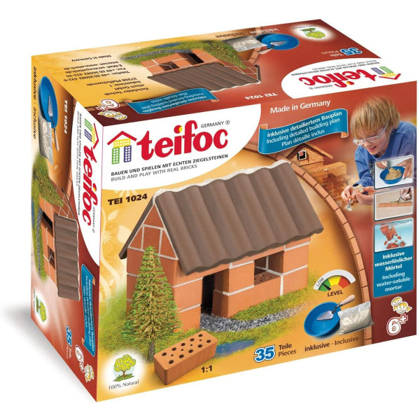 Teifoc TEI 1024 Small Family House Brick Construction Kit