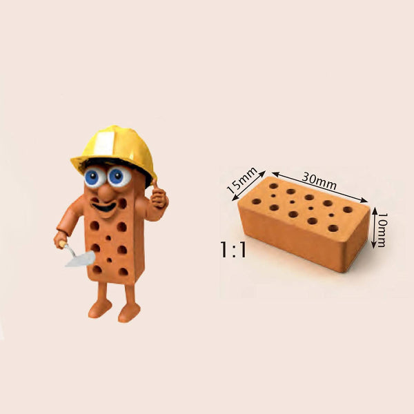 Teifoc TEI 1024 Small Family House 35 pieces Brick Construction Kit