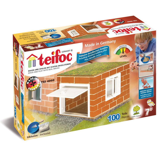 Teifoc TEI 4060 Garage 100 pieces Brick Construction Kit