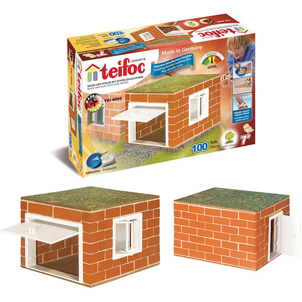 Teifoc TEI 4060 Garage 100 pieces Brick Construction Kit