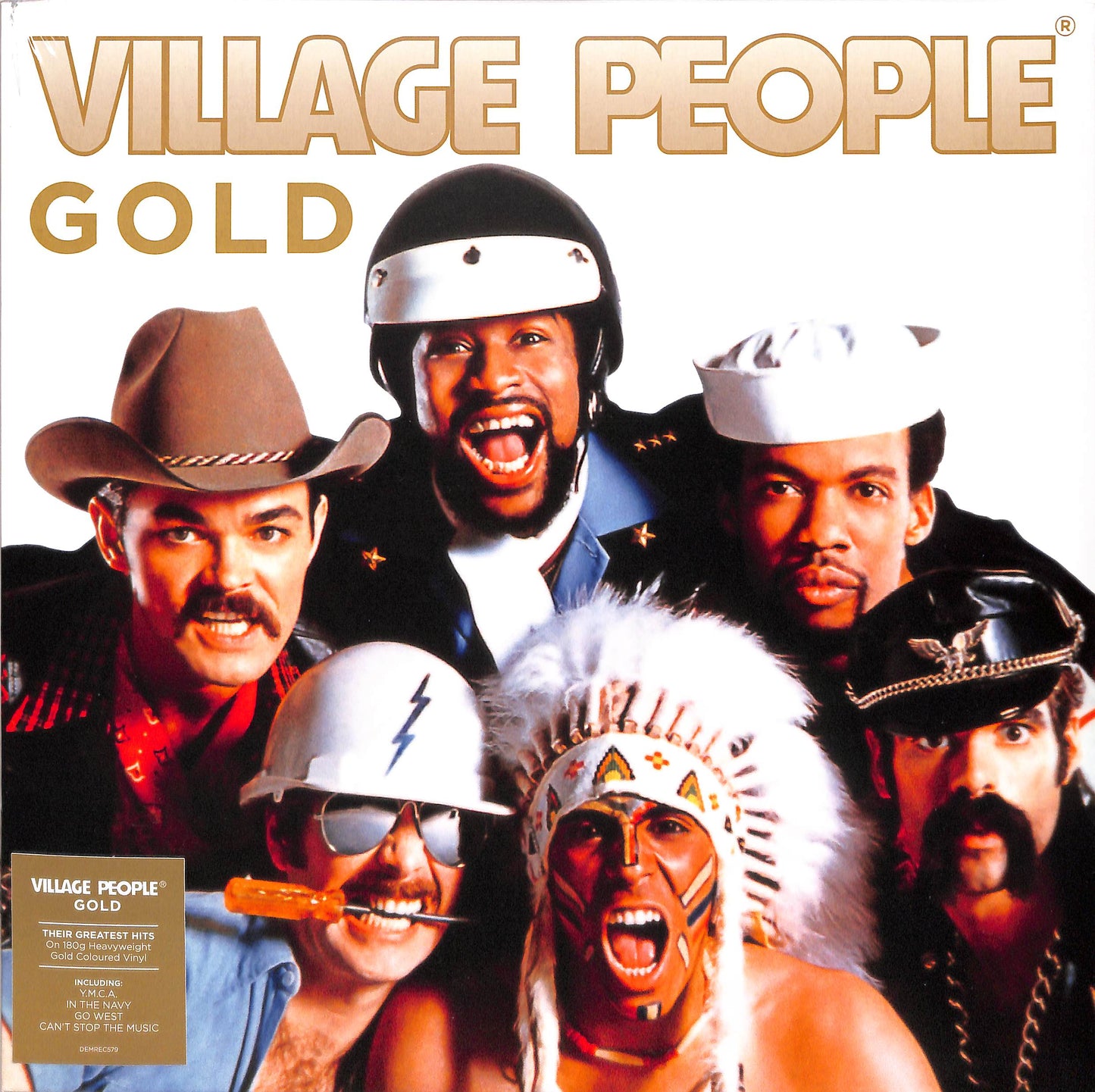 Village People - Gold - LP (Gold Vinyl)