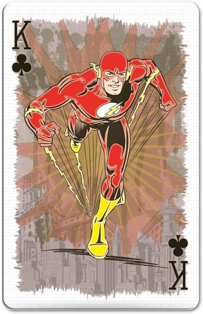 DC Comics Waddingtons Retro Number 1 Playing Cards