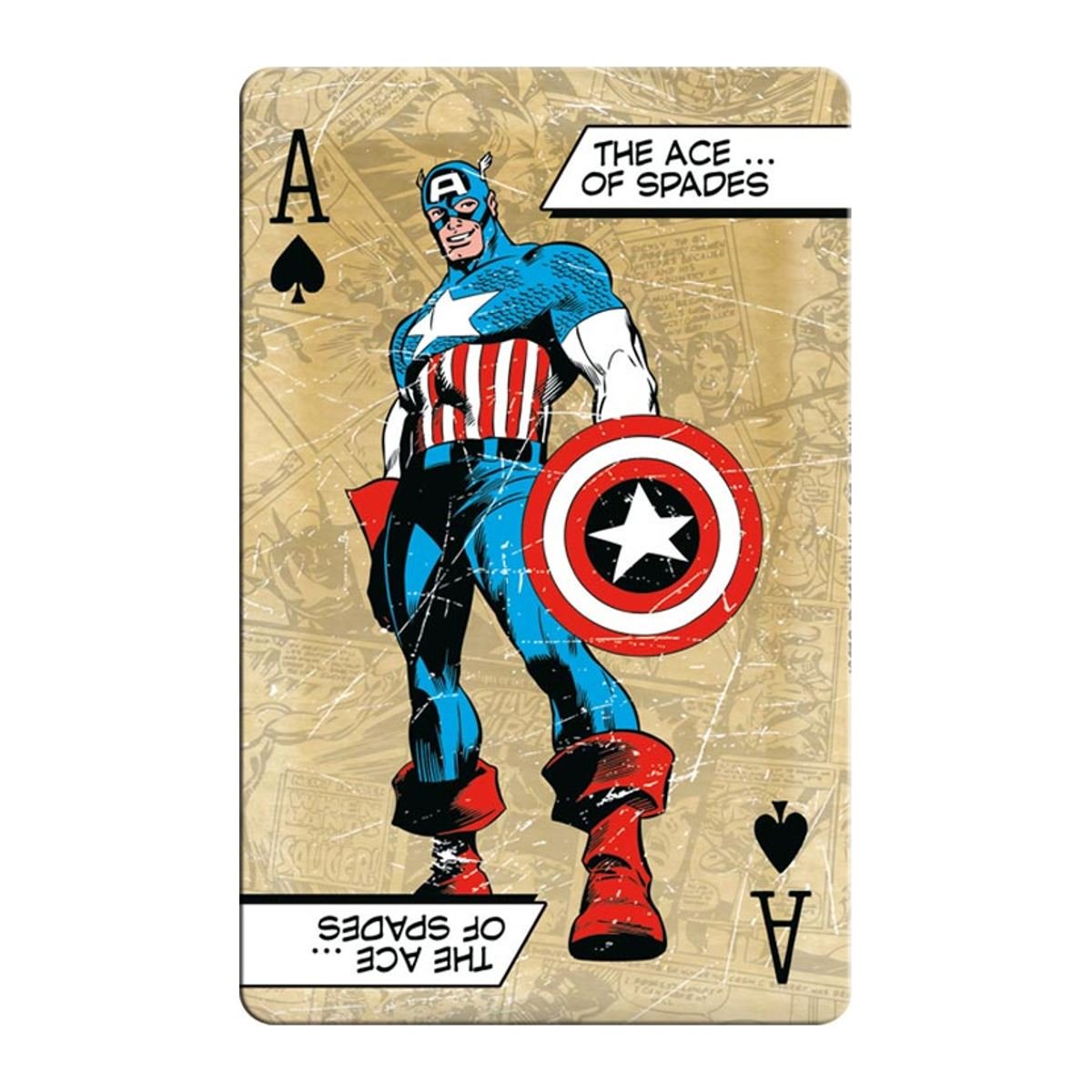 Marvel Comics Waddingtons Retro Playing Cards
