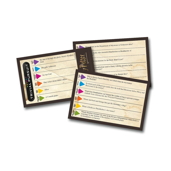 Harry Potter Trivial Pursuit Volume 1 Card Game