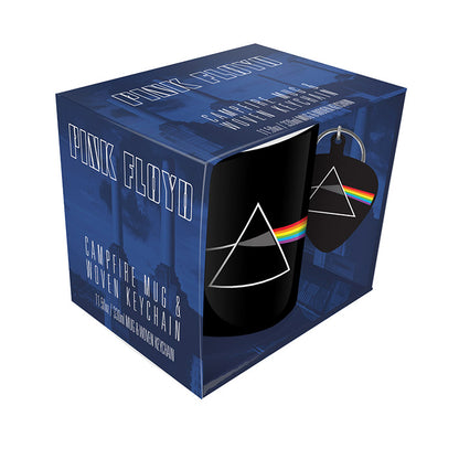 Pink Floyd (Dark Side Of The Moon)  Campfire Mug and Keychain Set