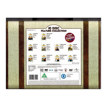 Laurel & Hardy The Feature Film Collection 10 Disc DVD Box Set