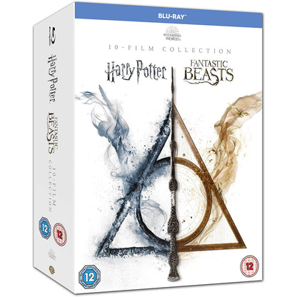 Harry Potter and Fantastic Beasts: Wizarding World - 10 Film Collection Blu-ray Box Set