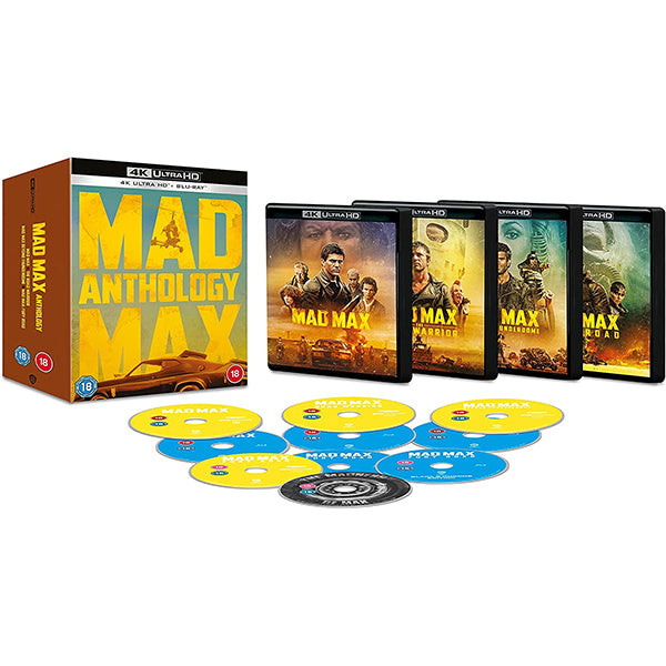 Mad Max Anthology - 4K Ultra HD + Blu-ray Box Set