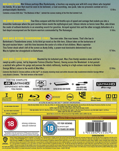 Buy Mad Max Anthology - 4K Ultra HD + Blu-ray Box Set now available online in UAE