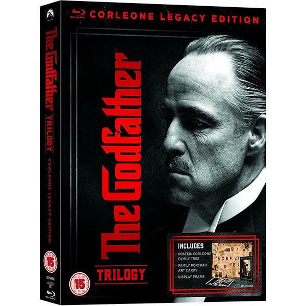 Godfather Trilogy - The Corleone Legacy Edition 4-Disc Set Blu-ray