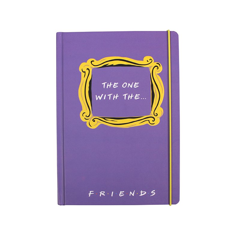 Half Moon Bay F.R.I.E.N.D.S. The One With The… Design Warner Bros. Licensed Purple 240 pages A5 Hardcover Notebook